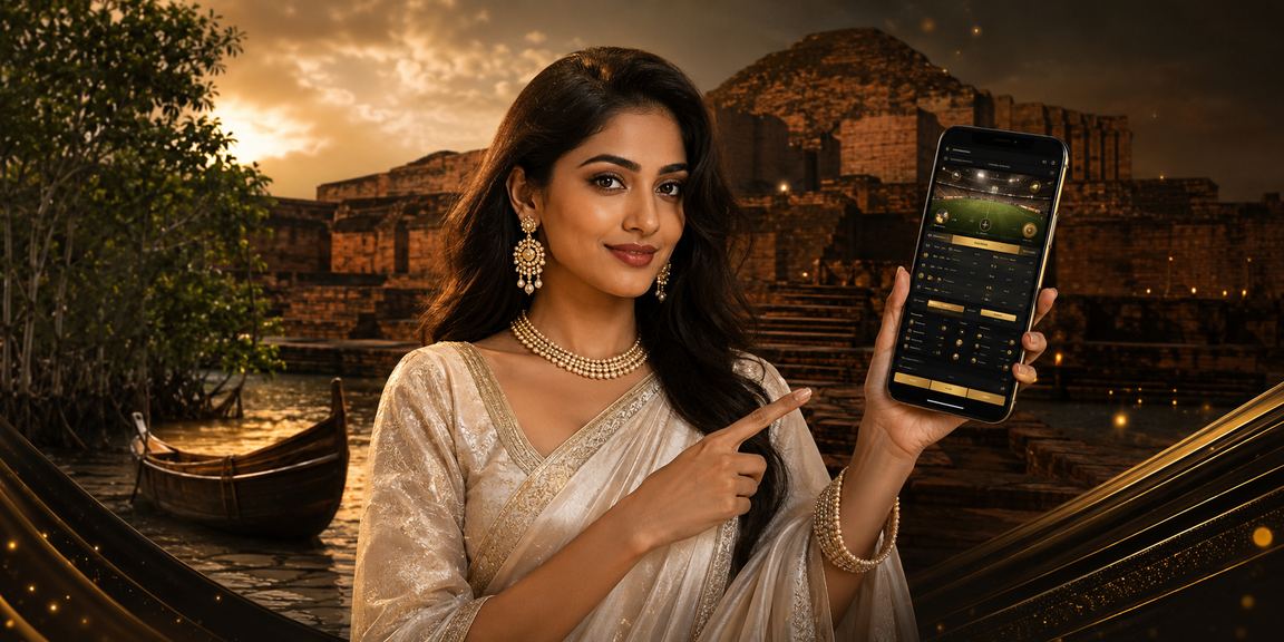সুন্দরবনের কাছে মোবাইলে বেটিং বিশ্লেষণ করছেন বাংলাদেশি ব্যবহারকারী